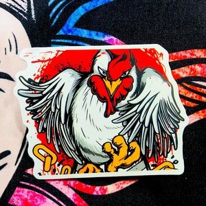 Mad Bird Single Decor Accent Waterproof Sticker